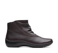 Clarks Botas Cora Derby Mode para mujer, color marrón oscuro, talla 39 EU
