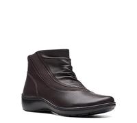Clarks Botas Cora Derby Mode para mujer, color marrón oscuro, talla 39 EU