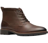 Clarks Botas de combate con cremallera para hombre, marrón desgastado, 47 EU