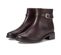 Clarks Botas de moda Maye Grace para mujer, Bordeaux cuero, 37.5 EU