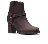 Clarks Botas de mujer Verona Rock, Marrón Marrón Oscuro Marrón Oscuro, 41.5 EU