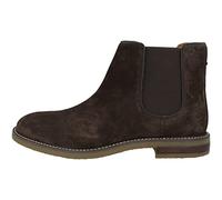 Clarks Jaxen, Botas Estilo Chelsea Hombre, Gamuza marrón, 46 EU