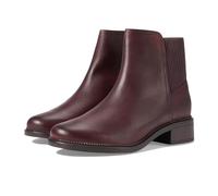 Clarks Botas Maye Palm Chelsea para mujer, cuero burdeos, 41.5 EU