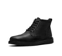 Clarks Botas Weltridge ZipWestern para hombre, Negro encerado, 39.5 EU