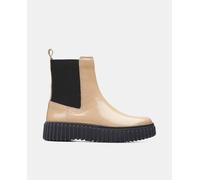 Clarks Botín Torhill Maple de mujer en cuero con suela TR. Beige 37,5/4,5