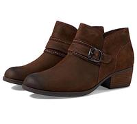 Clarks Botines Charlten Bay para mujer, bronceado oscuro ante, 35.5 EU