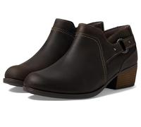 Clarks Botines Charlten Grace para mujer, gris pardo, cuero, (Taupe Oily Leather), 37 EU