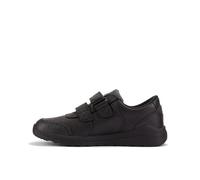 Clarks Daze Step 2 K, Oxford Plano Childrens, Black Leather, 28