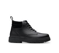 Clarks Boy's Lorcamtrail Y Fashion Boot, Piel negra, 5 UK