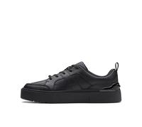 Clarks Boy's Oslo Flare Y Oxford Flat, Piel Negra, 7.5 UK