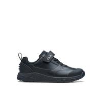 Clarks Boy's Steggystride K Sneaker, Piel Negra, 11 UK Child