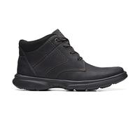 Clarks Bradley Mid, Bota de Tobillo Hombre, Black Tumbled, 44 EU