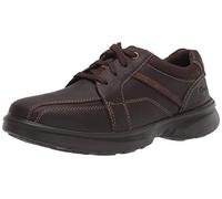 Clarks Bradley Walk, Oxford Hombre, Cuero marrón Pulido, 44 EU