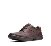Clarks Bradley Walk, Zapato Oxford Hombre, Piel Envejecida marrón, 45.5 EU