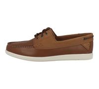 Clarks Bratton Boat, Náuticos Hombre, Dark Tan, 42 EU