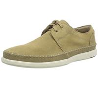 Clarks Bratton Lo, Botas de Barco Hombre, Arena Suede, 42 EU