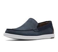 Clarks Bratton Loafer, Loafer Hombre, Navy Nubuck, 41.5 EU