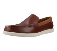 Clarks Bratton Loafer, Mocasines Hombre, Dark Tan, 45 EU