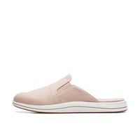 Clarks Breeze Mule Shore para Mujer, Gris Pardo (Taupe Canvas), 38 EU