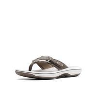 Clarks Breeze Sea, Chanclas Mujer, Peltre Sintético, 40 EU