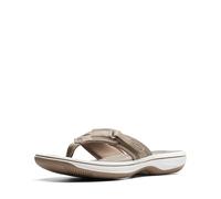 Clarks Breeze Sea, Chanclas para Mujer, Marrón, 40 EU