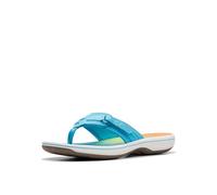 Clarks Breeze Sea - Chanclas para mujer, Turquesa degradado, 38 EU