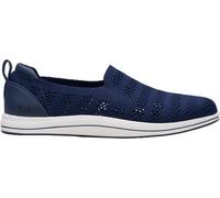 Clarks Breezey Izzy - Tenis para mujer, marino, 9.5 Wide