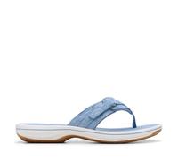 Clarks Brinkley Sea, Chanclas Mujer, Denim Blue INT, 39.5 EU