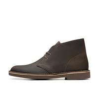 Clarks Bushacre 2, Botas Modelo Chukka Hombre, Cera de Abeja, 40 EU Ancho