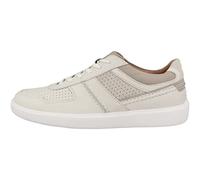 Clarks Cambro Race, Zapatillas, para Hombre, Blanco (White Combi), 39.5 EU