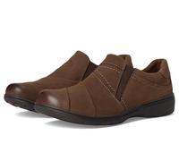 Clarks Carleigh Abby, Mocasín Penny Mujer, Nubuck Seta, 37 EU