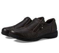 Clarks Carleigh Ray Oxford para Mujer, Cuero Marrón Oscuro, 6