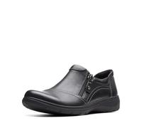 Clarks Carleigh Ray Oxford para Mujer, Cuero Negro, 9.5