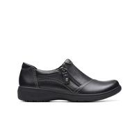 Clarks Carleigh Ray Oxford para Mujer, Piel Negra, 35.5 EU