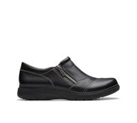 Clarks Certina Pure, Slipper Unisex Adulto, Black Leather, 37 EU