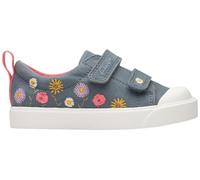 Clarks - City Bright T, Zapatillas, Blue Floral TXT,