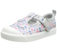 Clarks City Dance T., Zapatillas Niñas, Plateado (Plateado), 20 EU