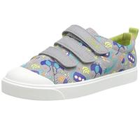 Clarks City Vibe K, Zapatillas Unisex niños, Gris (Grey Combi), 31 EU Ancho