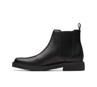 Clarks Clarkdale Easy, Botas Estilo Chelsea Hombre, Piel Negra, 44 EU