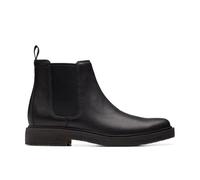 Clarks Clarkdale Easy Chelsea - Botas para hombre, Cuero negro, 43 EU