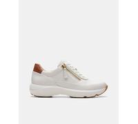 Clarks - Tivoli Zip, Zapatillas, Off White Lea,