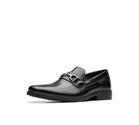 Clarks Clarkslite bit, Mocasín Hombre, Piel Negra, 43 EU