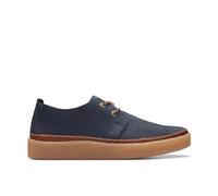 Clarks Clarkwood Low, Hombre, Nubuck Azul Marino, 47 EU