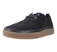 Clarks Clarkwood Low para Hombre, Azul Marino (Navy Suede), 44.5 EU