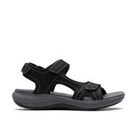 Clarks Mira Bay, Sandalia Mujer, Negro, 41.5 EU