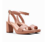 Clarks Collection Sandals, AmbyrLyn Bay, Warm Beige Lea, 5 (Women)