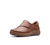 Clarks Collection Women's Caroline Dalia Loafer, Tan Leather, 8.5 Medium US