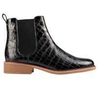 Clarks Colonia Arlo2, Botas Estilo Chelsea Mujer, Cocodrilo Negro, 35.5 EU