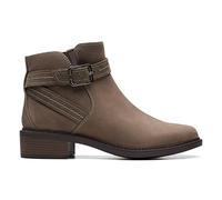 Clarks Correa Maye, Chelsea Barco Mujer, Dark Taupe Lea, 36 EU