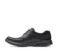 Clarks Cotrell Edge, Oxford Hombre, Negro Blk Smooth Lea, 43 EU
